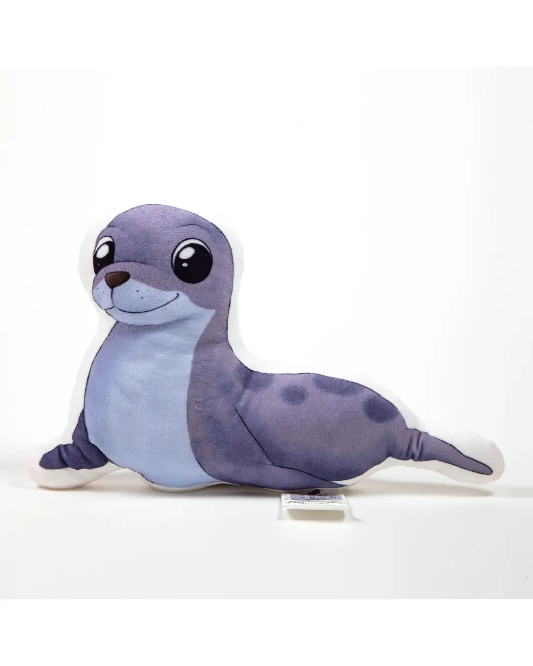 PILLOWABLE – 12” Seal Pillow, Cute Animal Shape, Mini Hug Pillow for Kids, Fun & Decorative Toddler Throw Pillow