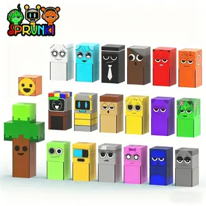 Rhythm Box Sprunki Magnetic Blocks Full Set, Stem Magnetic Blocks, Magnet Building Toy Doll Set, Fun Educational Toys for Kids, Perfect Gift Idea