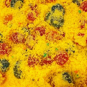 Poppin Crunch Intense Passion Fruit Gushers Candy Snacks 1 - 2 LBS - Choice of Sweet or Sour Bonbon Candies Corn Sugar