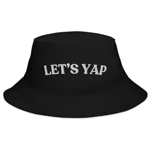 Let's Yap Bucket Hat stylish headwear hats for women