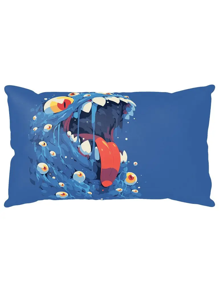 Soft Chomp Birth Pillow - Multi-Size Bedding Pillow (18x18in, 22x22in), Hidden 256 Feature, Made-to-Order for Cozy Bed Setup, Cozy Corner, Studio Chair