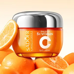 Korean Cream with 5X Vitamin C Hydrating Face Cream Niacinamide Gentle Moisturizing for Fine Lines Uneven Skin Tone Nicotinamide Hydrate