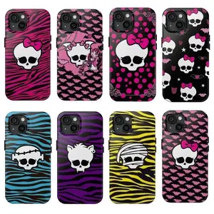 Monster High Phone Case — Compatible with iPhone 17/16/15/14/13/12/11 Pro/Pro Max and Samsung