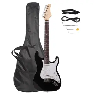Rosewood Fingerboard Electric Guitar Sunset Red