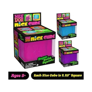 [US SELLER] Needoh - Nice Cube [FAST SHIPPING] Water Drop Squeeze Toy (Colors May Vary) Stylish Sensory Stress Relief Ball [100% AUTHENTIC]