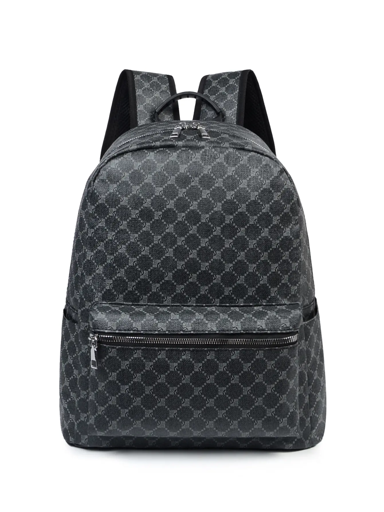 Large Capacity Circle Pattern Backpack, Simple Fashion Casual Daily Backpack, Durable Lightweight Rucksack, Ideal for Student School, Office Commute, Short Trips & Outdoor Travel for Men,back to school，back to school gifts，back to college