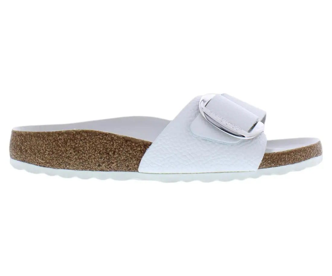 Women's Birkenstock Madrid Big Buckle Narrow Width Sandals - Unisex Casual Open-Toe Footwear with No Heel, Padded Strap