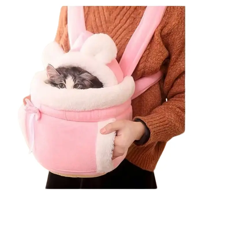 Cute Cat Backpack Integrated Cat Bed, Suitable for All Cats, Indoor Outdoor Use, Comfortable Animal Carrier, Ideal for Travel