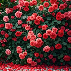 200 Rare red Climbing rose seeds - Multicolored roses for home gardens and potted plants Decoration