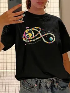 Long Time Coming Shirt, Space Earth Moon Graphic Tee, Aesthetic Galaxy Shirt, Cute Astronomy Gift, Trendy Unisex Black T Shirt, Cosmic Vibes Top