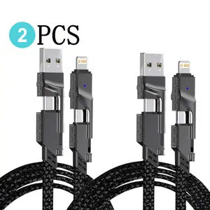 240w Fast Charging Cable, Super Fast Charging Type-C USB to Type-C iOS Charger, 1 Meter Data Transfer Line, Universal Quick Charge Cord