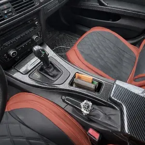 Carbon fiber center console