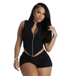 Women’s ZIPPED SHORT SET