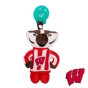 GAMEZIES University of Wisconsin–Madison Bucky Badger Mascot Plush Toy - Iconic Furry Fun for Show Your Pride