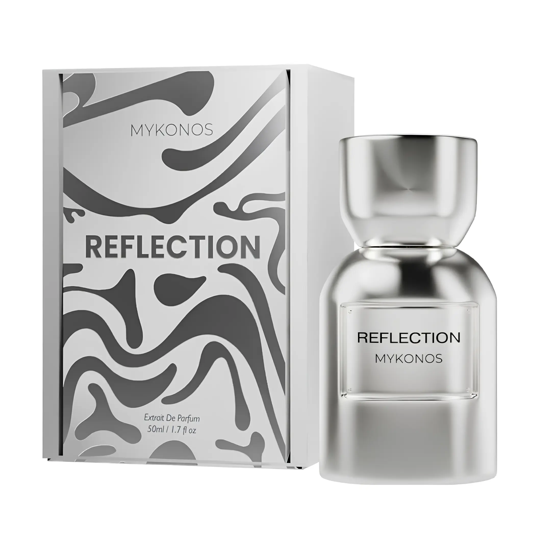 Mykonos Reflection for Unisex Extrait de Parfum Spray, 1.7 Ounce