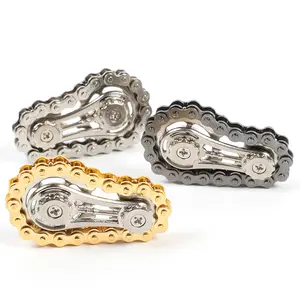 Gear Chain Fidget Spinner – Stress Relief Desk Toy