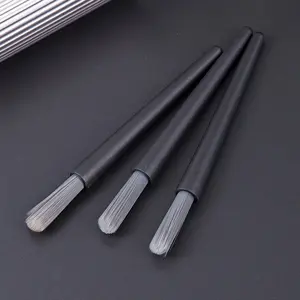 3pcs Barista-Recommended Espresso Machine Coffee Maker Cleaning Brush, Portable and Effective Coffee Residue Remover for Manual Coffee Grinders, Essential Coffee Cleaning Accessory