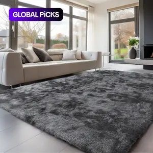 Large Shag Area Rugs, Tie-Dyed Plush Fuzzy Rug for Living Room, Ultra Soft Fluffy Furry Rugs for Bedroom, Indoor Carpet Nursery Rugs for Kids Room Home Decor #GLOBAL PICKS