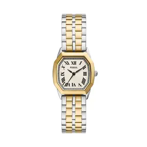 Fossil Women's Harlow Three-Hand, Two-Tone Stainless Steel Watch