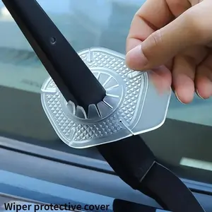 2pcs Car wiper dust and debris proof bottom cover - windshield wiper hole protective cover