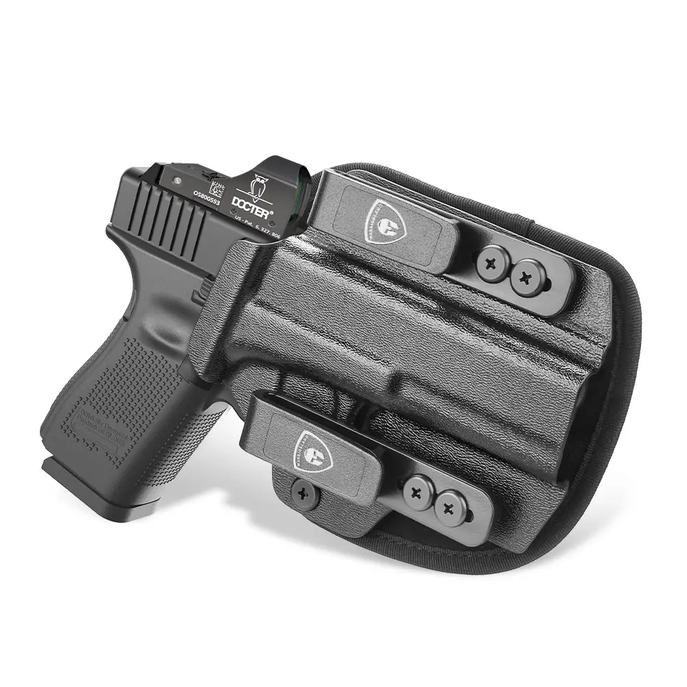 WARRIORLAND IWB Hybrid Kydex Holster for Glock 17 / 21/ 22/34 Gen 3 4 5 & Glock 21/31 Gen 3 4 & MOS,Not fit Glock 23/32 mos version or any laser/light,Concealed Carry Holster for Men/Women,Right Hand DealsforYouDays, Competition