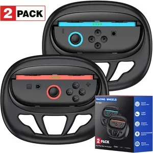 ESYWEN for Switch2 racing game steering wheel OLED Joycon handle carriage grip Switch/Switch Lite/Switch OLED NS Joycon Controller Racing Grip for Nintendo Game controllers