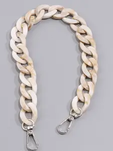 Acrylic Mixed High-Quality Chain for Handbag Making, Detachable Multi-Color Resin Chain, catena per borsa，tracolla per borsa，，DIY Bag Accessories, Vintage Thick Chain, Removable Straps