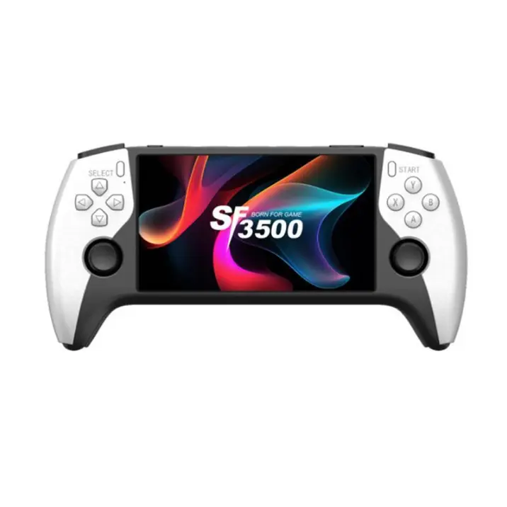 2026 SF3500  Handheld Game Console-Handheld Game Console with HD 5.5-inch IPS Screen Classic Video Games Supports TV Connection,14+ Emulators & 5-Hour Battery Life, Handheld Gaming Console