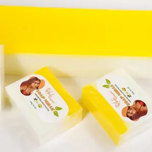 2 Bar Set LEMON SOAP MIRAK - Gentle Yet Powerful Cleansing Bar with Lemon & Olive Oil for Radiant Skin Care and Acne Fighting