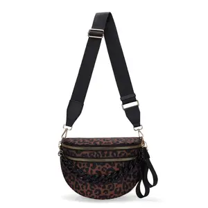 Women's Plaid Satchel Backpack, Wide Nylon Waterproof Handbag Wallet  Pack with Shoulder Strap + Chain Accessory, Casual Trendy Purse Waterproof Multicolor Chest Bag versatile one-shoulder crossbody bag  Lightweight nylon multi pocket backpack