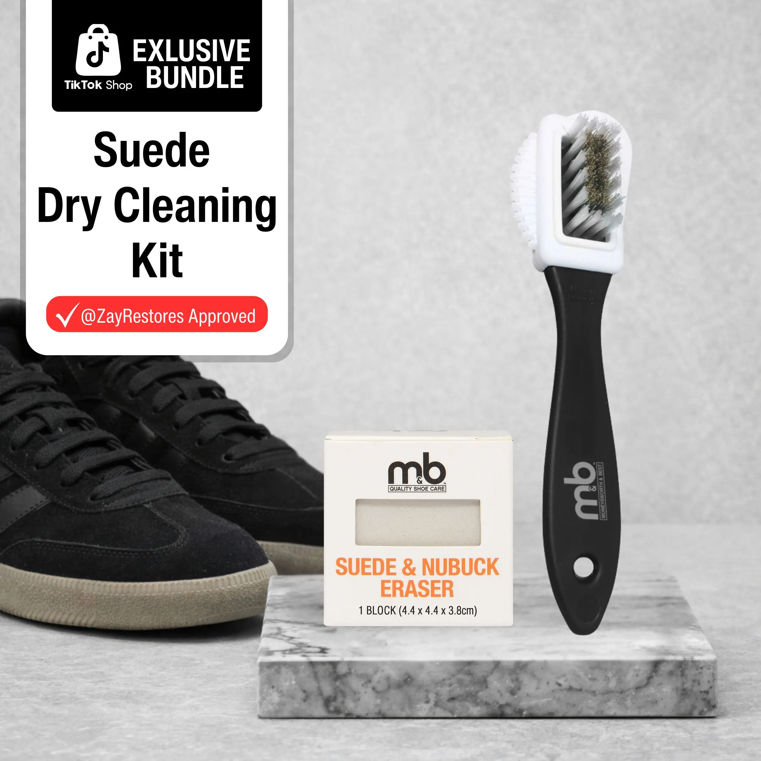 EXCLUSIVE BUNDLE: Suede Dry Cleaning Kit