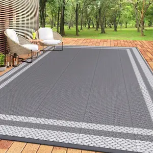 Outdoor Carpet with Carrying Bag and 4 Ground Nails, 1 Count Waterproof Double-sided Carpet Suitable for Terraces, Rv Camping and Outdoor Areas, Decks, Balconies, Picnics and Beaches, Patio Rug, Outdoor Rugs