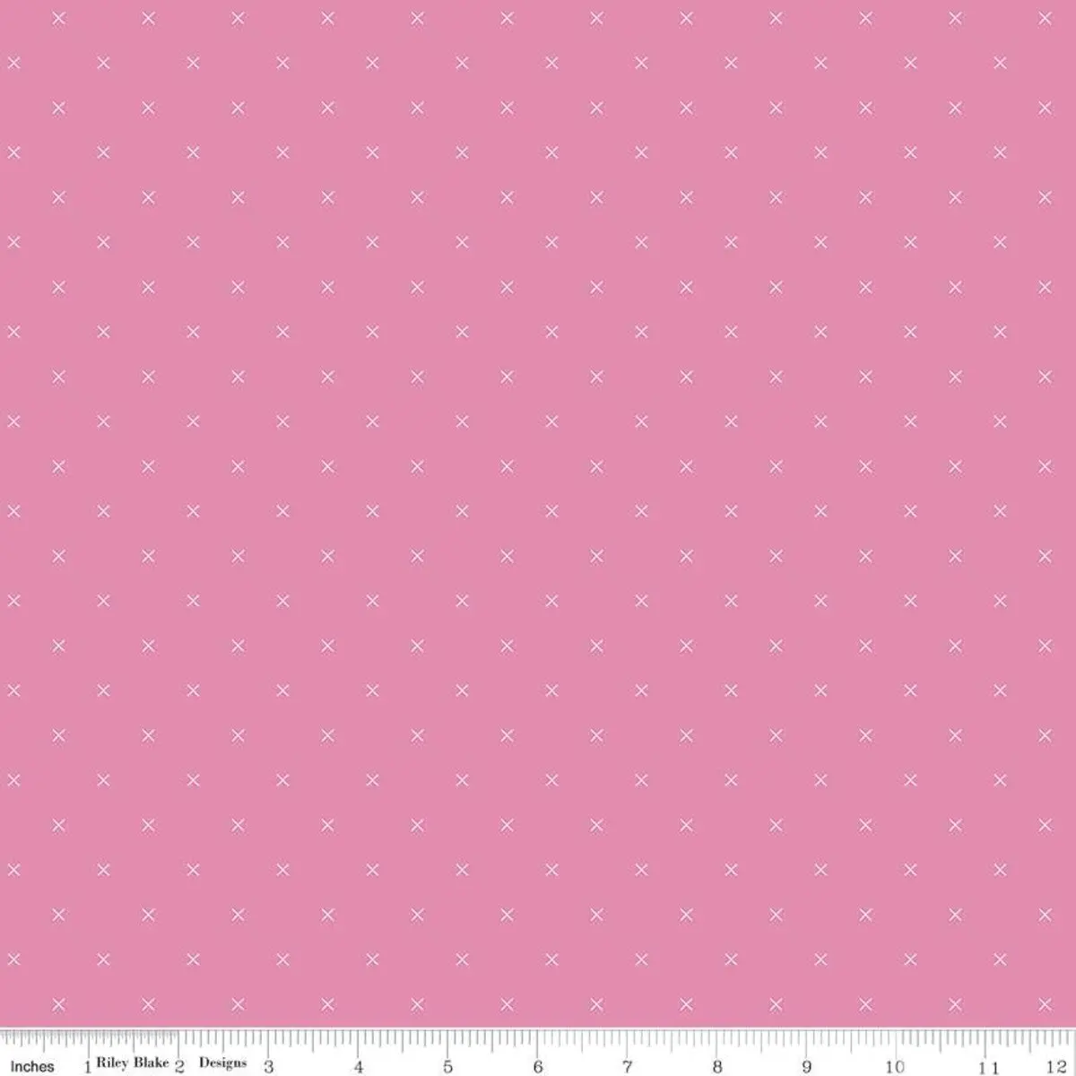 Fabric Riley Blake Basics Taffy Bee Cross Stitch by the Quarter Yard C745-TAFFY