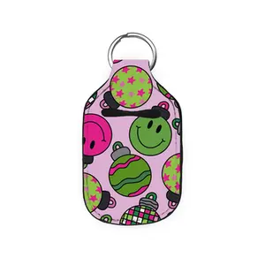 abbyrose Jingle Smilies Hand Sanitizer Holder