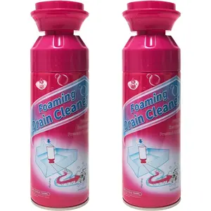 Foaming Drain Cleaner, Sink Drain Cleaner and Deodorizer, Drains Clog Remover for Bathroom Sinks, Washbasin, Tubs (2PCS)