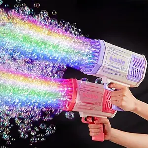 Bubble Machine Kids Toys, Bubble Machine with Colorful Lights and Thousands Bubbles, Outdoor Toy Birthday Party Favors Gifts for Boys Girls Age 4-12 Years Old,Outdoor Toys, New Year Gifts, Birthday Gifts.