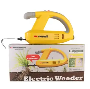 Musashi Weeder by Necessities, Cushioned grip, Chemical-free, Weed-free Garden for 30+ days- Hand tool for Effortless Weeding