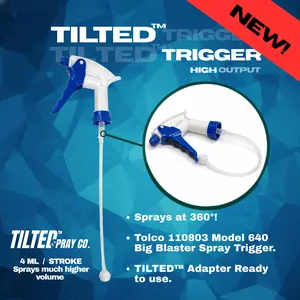 TILTED™ 360 Trigger Sprayer - High Output