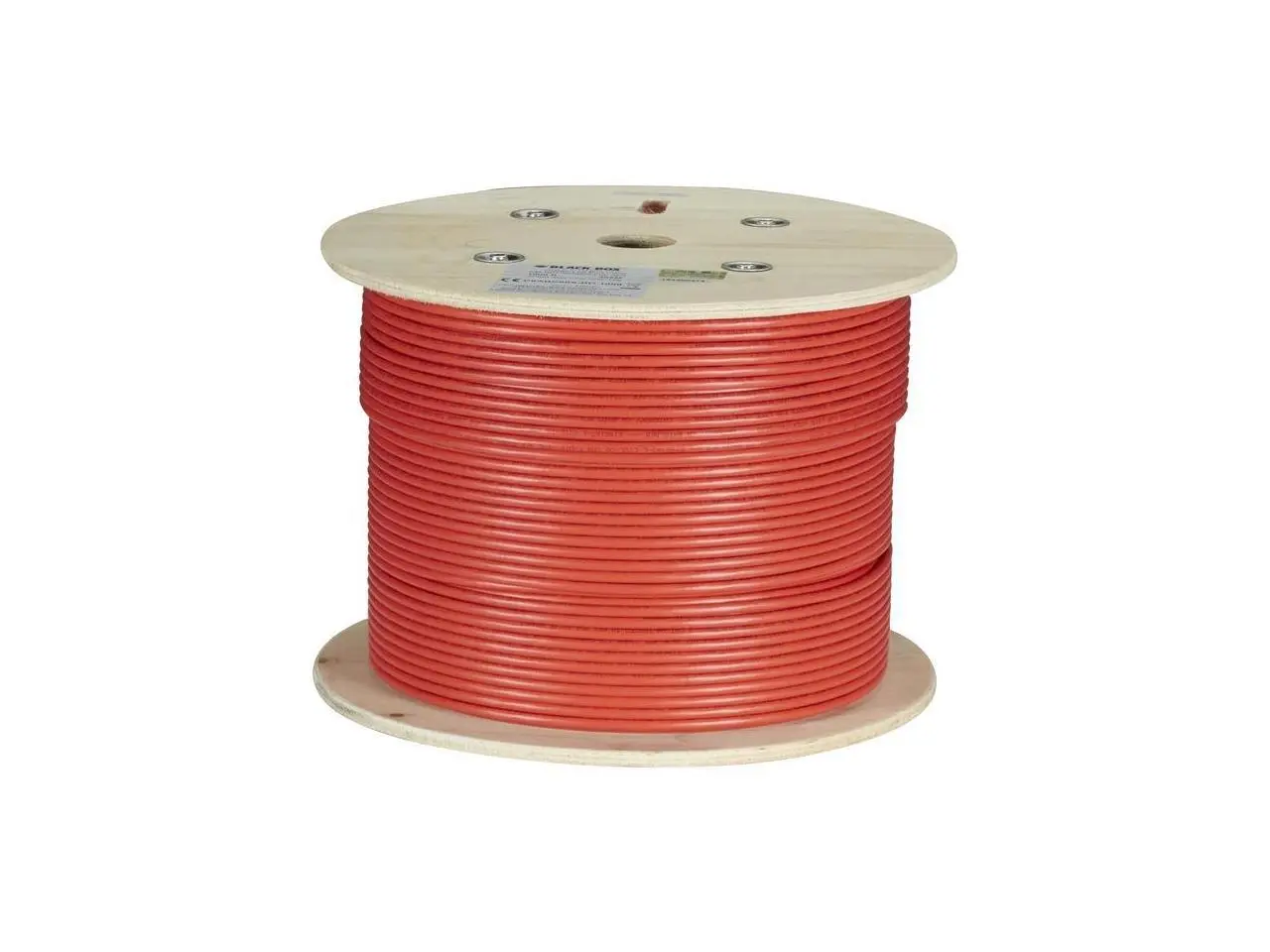 Black Box GigaTrue Cat.6a S/FTP Network Cable C6ABC50SSTRRD1000 Black Box GigaTrue Cat.6a S/FTP Network Cable C6ABC50SSTRRD1000