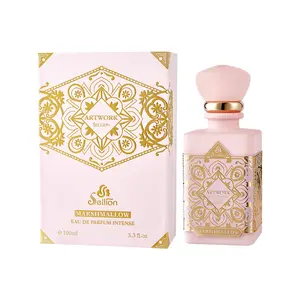 Sellion Women's Marshmallow Eau De Parfum Spray - 3.4 fl oz Floral Fruity EDP Perfume Fragrance with Strawberry, Summervibes Warm Gourmand Scent, Ideal Gifts for Women