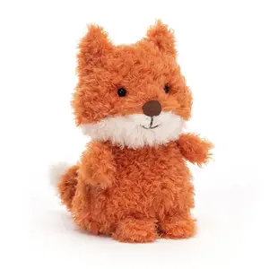 Jellycat Inspired Fox Plush  - Fluffy Woodland Animal Stuffed Toy Gift
