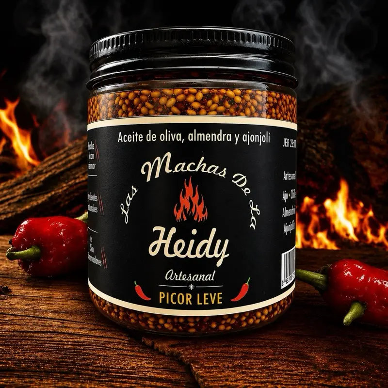 Chili oil salsa Macha  - Mild Heat Flavor Chili