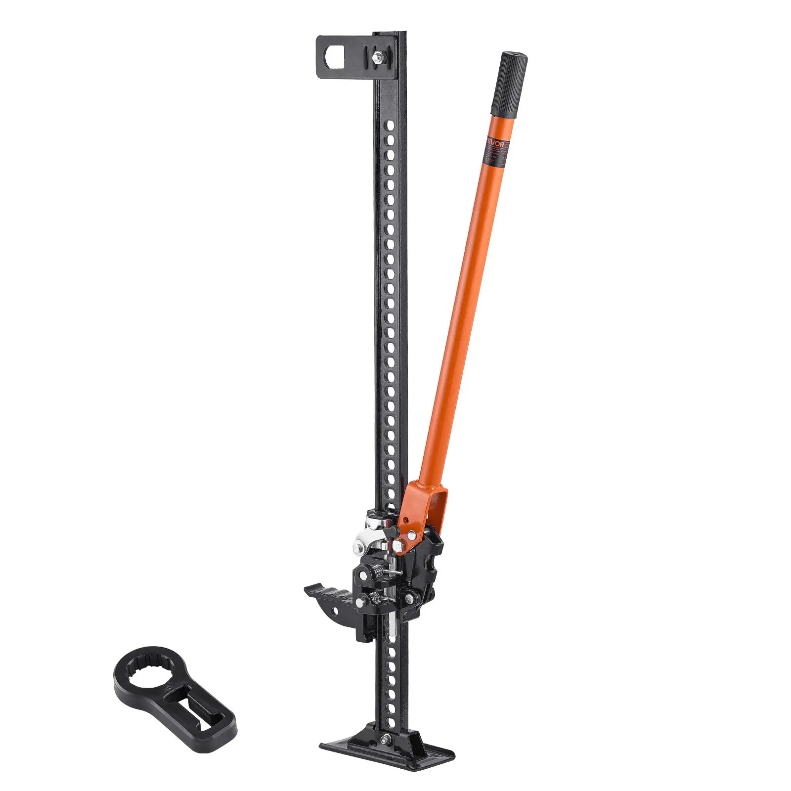 【DealsForYouDays】VEVOR Farm Jack, 42" Utility High Lift Farm Jack, 3.18 Ton (7,000 lbs) Capacity Ratcheting Off Road Utility Jacks, Heavy-Duty Lift Jacks with 5.12"-36.6" Lifting Range for Tractor, Truck, SUV
