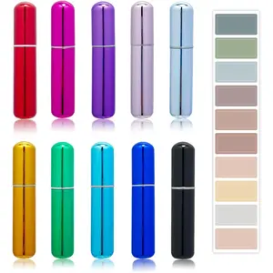 Perfume Travel Refillable Atomizer, Mini Perfume Atomizer Refillables, Scent Pump Case, Small Perfume  (10Pcs,5ml)
