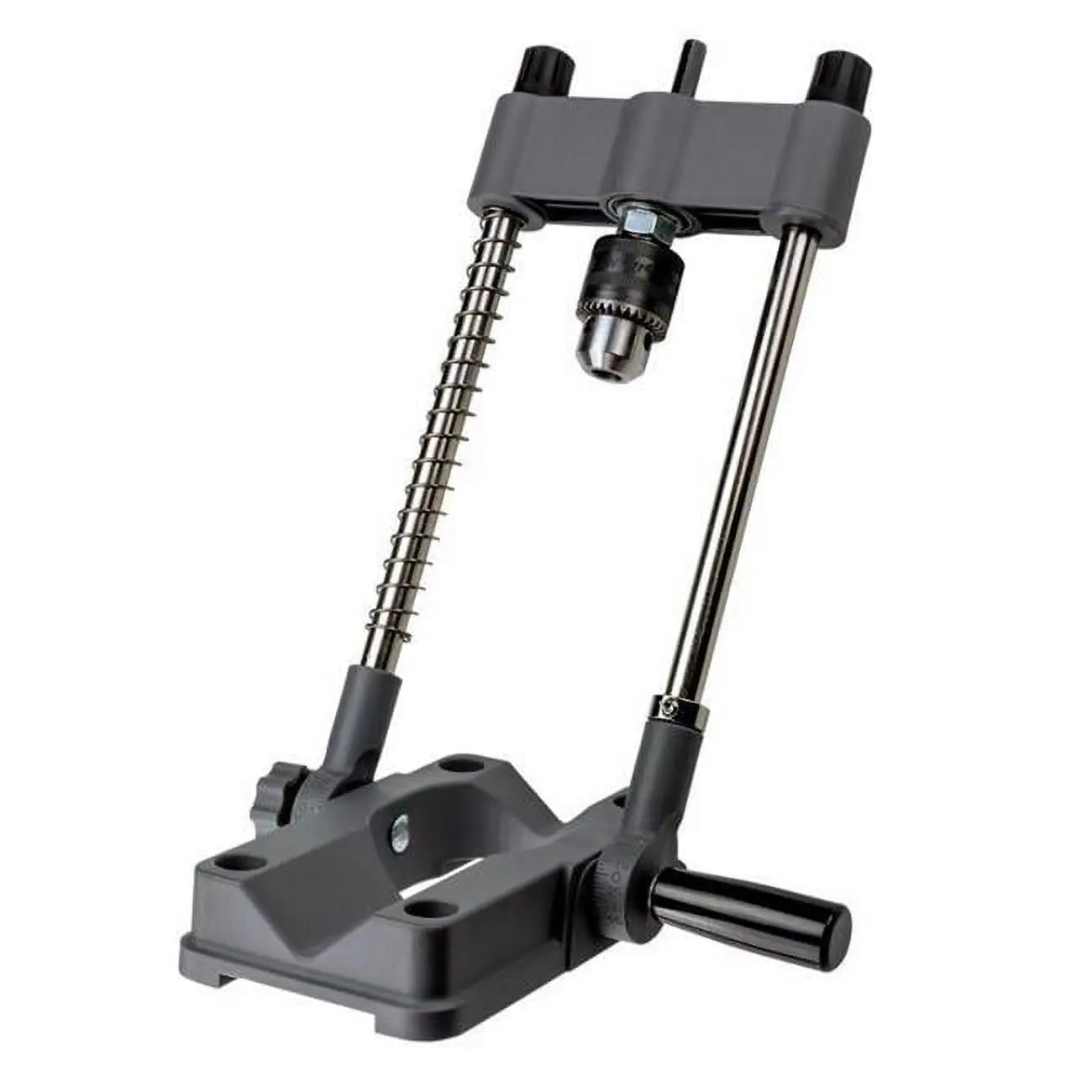 General Tools 2030572 8.5 in. Precision Drill Guide, Compatible with 3/8 in.-1/2 in. Power Drills, Ideal for Cruiser Bikes, Kids Bikes & Pressure Gauge Installation, Power Drill, 3/8 In. And 1/2 In. Power Drill