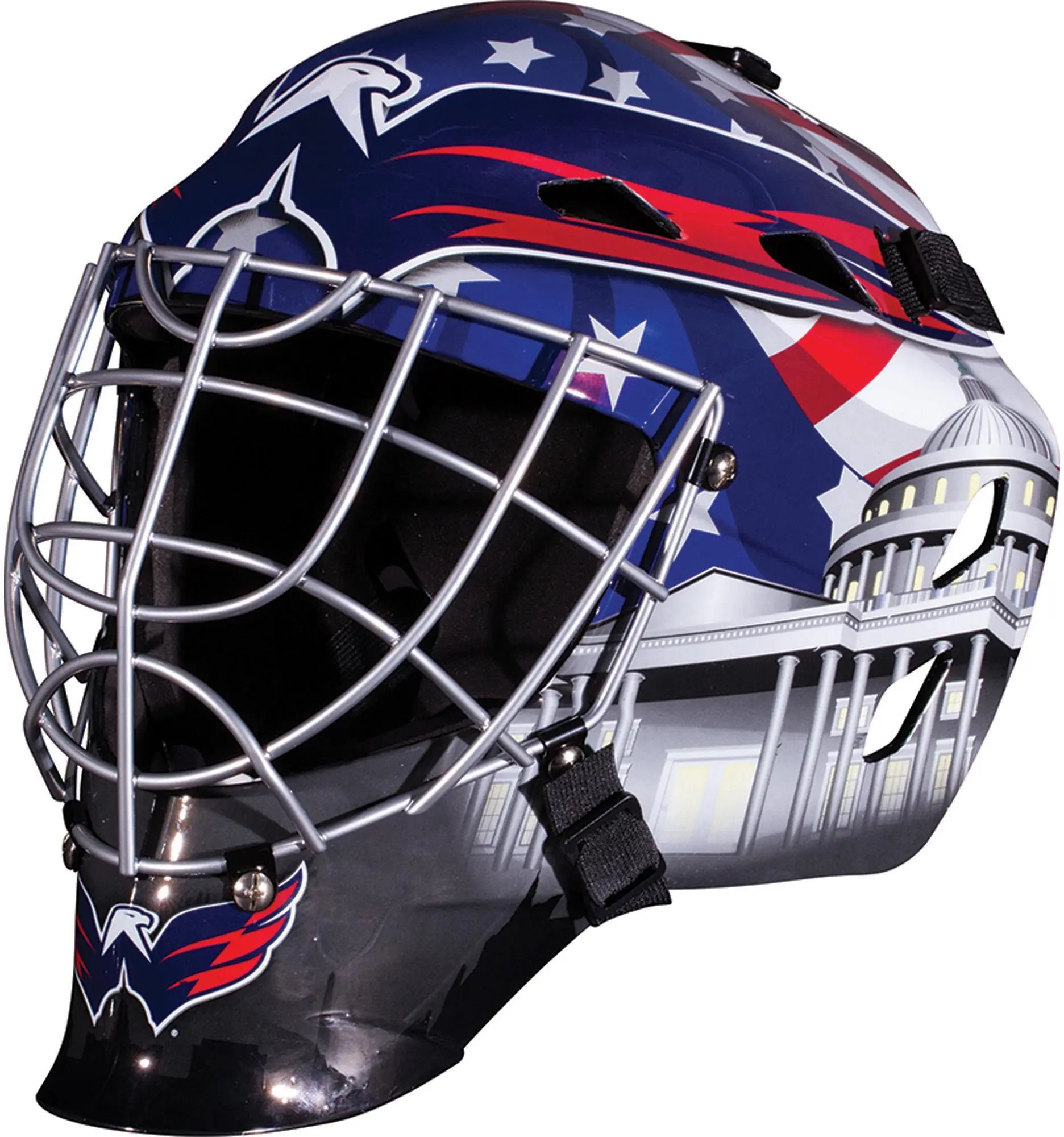 Washington Capitals Unsigned Franklin Sports Replica Goalie Mask