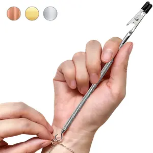 2 in 1 Bracelet Helper Tool for Self-Wearing Fastening Assistant Easy to Use Versatile for Various Bracelets, Bracelet Assist Tool with Hook for Bracelet, Necklace