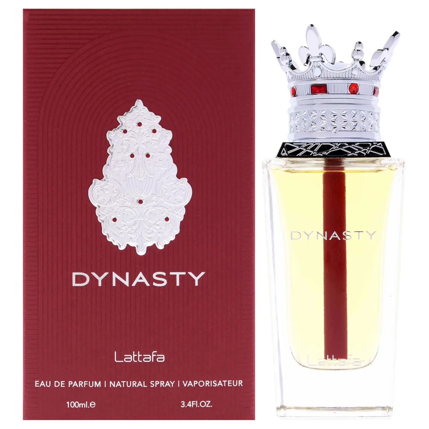Lattafa Dynasty – Fresh, Spicy, Woody, Aromatic – Eau de Parfum Spray Long-Lasting Fragrance for Unisex, 3.4 Ounce / 100 ml