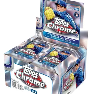 2025 Topps Chrome Baseball Jumbo Hobby Box