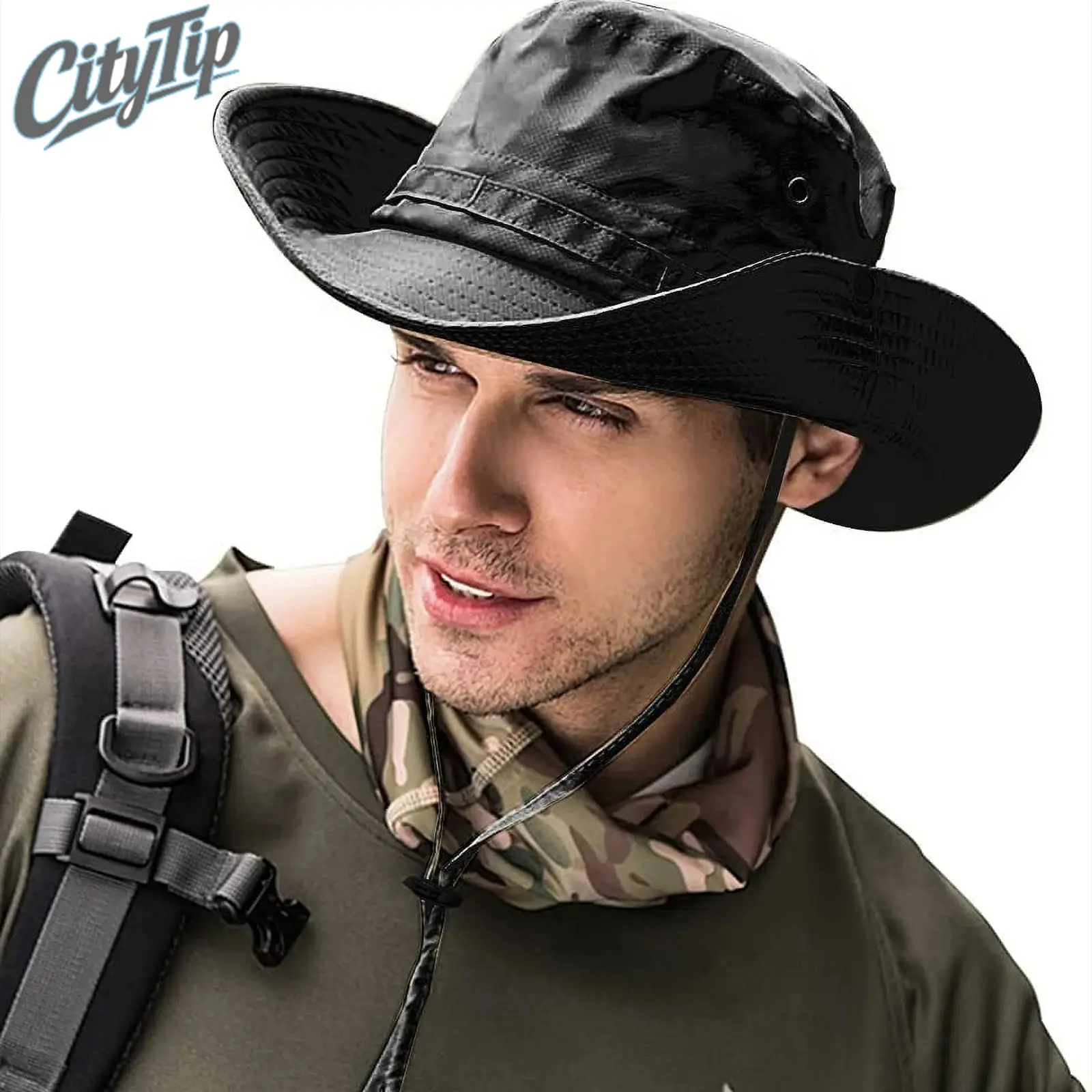 Sun Hats for Men Women Bucket Hat UPF 50+ Boonie Hat Foldable UV Protection Hiking Beach Fishing Summer Safari